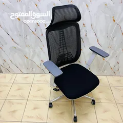  5 تميّز باختيارك، واجلس بأعلى درجات الراحة والأناقة. كرسي مدير هاي كوالتي ايادي متحركه شبك طبي