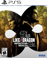  1 like a dragon infinite wealth new and sealed جديد بالغلاف