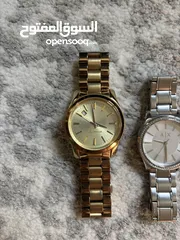  12 Michael Kors and Armani Exchange Women’s watches. Used but in good condition.
