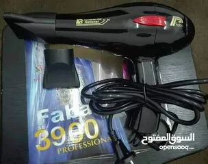  5 سشوار الشعر فابا قوة Faba 3900 فابا مجفف شعر راسين قوي للصالونات و المنزل سشوارات