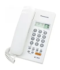  1 تلفون ارضي سلكي بناسونك صناعة ماليزيا Panasonic KXT7705SX Corded Landline Phone