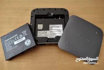  3 Router Netgear M2 cat 20 راوتر نتگير ام20 يمعل على جميع الخطوط زين . اسيا . كورك