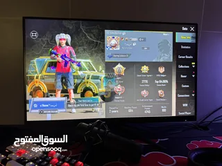  5 حساب ببجي لفل 60 رايق فيه 20  مثك للبيع او للبدل