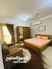  13 شقة مؤثثة راقية2BHK free Wifi &water  الأنصب بنفس بناية باسكن روبنزfullyfurnished Elegant flat