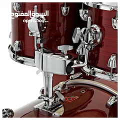  2 Premier Powerhouse Drum Kit Red Groove