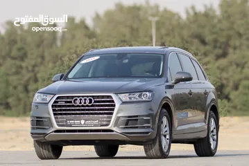  3 Audi Q7 40 TFSI quattro 2017 V4  GCC, accident-free in excellent condition service history from Audi