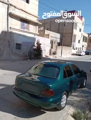  14 هونداي اكسنت توماتيك اصلي موديل 95 مكيف ثلاجه ترخيص شهر 3/2026 سياره زي ما بالصور واحلى