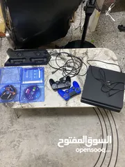  1 ps4 مستعمل بحالة جيدة
