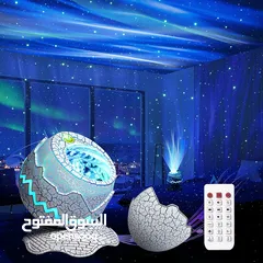  2 جهاز عرض ضوئي ليلي بيضة الديناصور  فقط بأقل