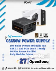  1 FPMAX CS650W BRONZE POWER SUPPLY