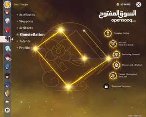  8 حساب قنشن امباكت f2p للبيع رانك 60 للبيع