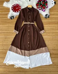  4 فستان كلوش خامه جوسيكا الوان ناااار