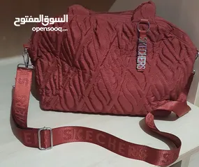  6 حقيبة سكتشرز لون قرميدي