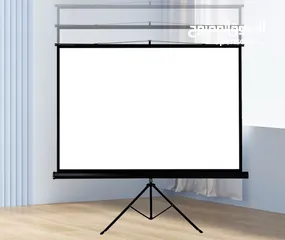  4 شاشة بروجيكتور [16:9] projector screen with stand