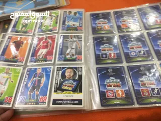  25 بطاقات رياضة رسمية panini and Topps