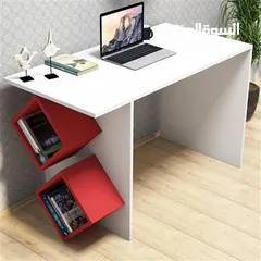  1 طاولة عمل /مكتب دراسي مودرن  شامل التوصيل والتركيب