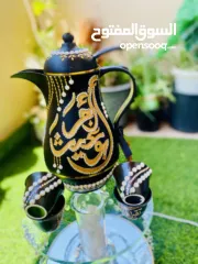  1 دلات قهوة وفناجين ومناديل ام العريس وغيرها