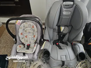  1 Graco car seat for infant and for young child - age 0 to 6