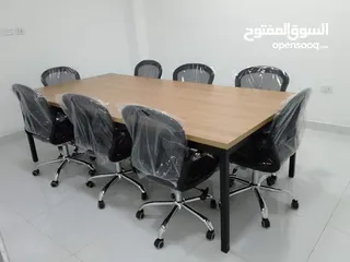  4 طاولة اجتماعات شامل التوصيل والتركيب عمان زرقاء