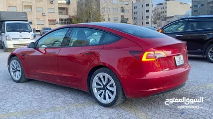  5 Tesla model 3 2022 standard plus/7 جيد / اتوسكور A/ عداد قليل كاش وبالاقساط