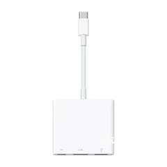  1 ادبتر HDMI مخرج USB-C ربط القاتو في الايباد  ادبتر HDMI مخرج USB-C ربط القاتو في الايباد