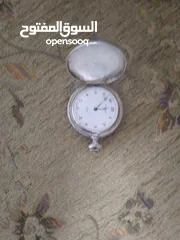  6 ساعه انتيكا ريموند ويل معها حرف K فضة