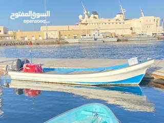  1 قارب صيد ياماها للبيع مع الملكية25