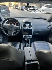  3 Opel corsa  2012 ترخيص وتامين لآخر العام فحص نخب سعر حرررق