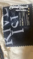  15 جاكيت جلد بايكر قابل للتفاوض river island leather jacket
