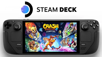  5 ستيم ديك Steam deck ذاكرة 512 وذاكره اضافية 512 جيجابايت