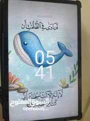  6 تابلت بلاك فيو استعمال خفيف تقريبا جديد مع شاحن وكيبورد وكفر