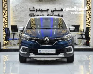  1 Renault Captur ( 2018 Model ) in Blue & White Color GCC Specs