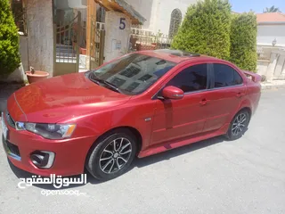  10 ميتسوبيشي لانسر 2016 قصة 2018 gls اصلي وارد شركة مالك فحص كامل