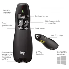  10 Logitech Wireless Presenter R400 - جهاز تحكم من لوجيتك !