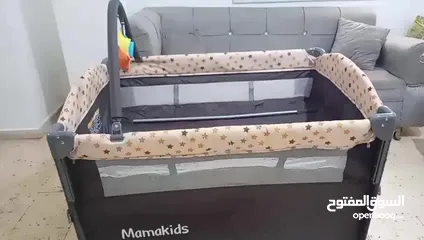  5 سرير وحباسة اطفال  mama kids