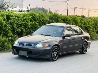  11 هوندا سيفيك مطور 1600 بنزين جير عادي لعشاق السيارات اليابانيه المميزه
