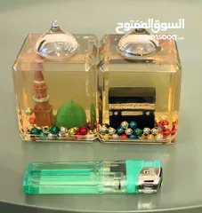  5 مزهريات وكاسات المدينة المنورة ايام الزمن الجميل. الاسعار والتفاصيل في الوصف.
