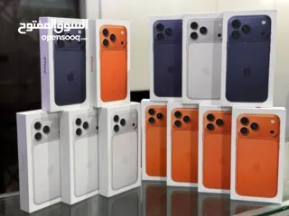  1 شروة هواتف آيفون 17 برو ماكس بالكرتونه كفالة دولية