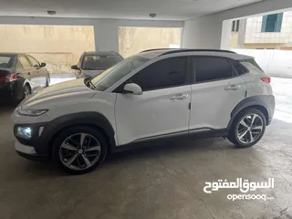  2 هونداي كونا 2019 تسيير 2022 فل الفل مع فتحة وفحص ممتاز كلها دهان شركة