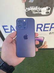  1 iPhone 14 Pro 512GB مغير بطاريه اصلي