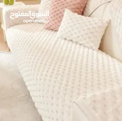  2 طقم الفرو الكرات الفاخر وصل  أفخم طقم يعطي للكنب شكل دافي ولطيف ومليان فخامة! جودة عالية جداً