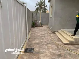  2 زواق داخلي وخارجي عازل رطوبه صيانه تنضيف