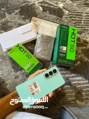  9 انفنكس هوت 50 الجهاز وكاله وبحالت الجديد كامل اغراضو معو