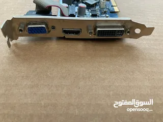  18 GTX 1650 OC 4G Graphics Card/GALAX GT730 2GB/GT610 2GB 64bit/Nvidia Quadro K420 2GB مجموعة كروت شاشة