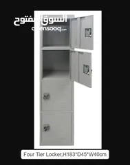  4 Steel Storage Cabinets-Cupboards for Home, Offices, Gyms, Schools and many more