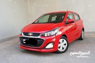  3 شيفروليه سبارك موديل 2020 الحاله ممتازه السياره 4 سلندر  chevrolet spark model 2020 excellent car