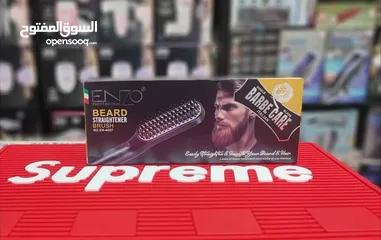  9 مشط فرشاه فرد شعر اللحيه و الراس من اينزو فرشاة الشعر الحراريه ENZO