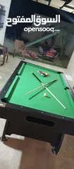  2 بلياردو 8 أقدام خشب اصلي جديد بالكرتونه