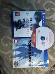  1 PS 4 games CD's