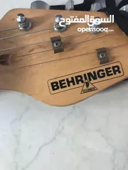  3 Behringer Electric Guitar + Amplifier